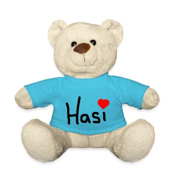Hasi - Teddy - Atollblau - Vorne