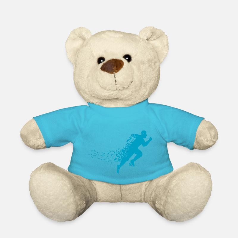 Course - Nounours - bleu outremer