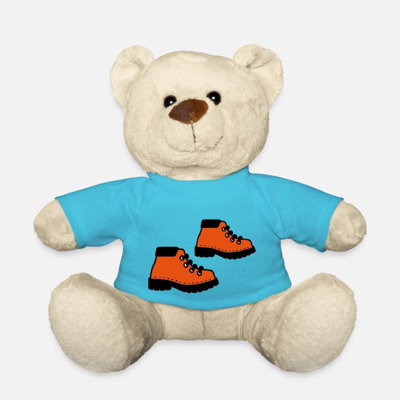 walking boots - Teddy Bear - atoll blue