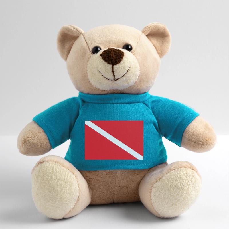 PLONGEUR PLONGEUR VERS LE BAS DRAPEAU Nounours