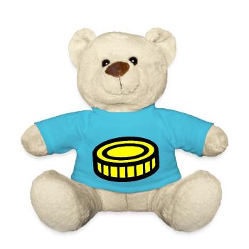 Conception de pièces - Nounours - bleu outremer - Devant