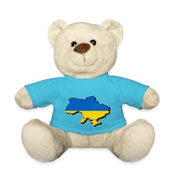 Ukraine - Teddy - Atollblau - Vorne