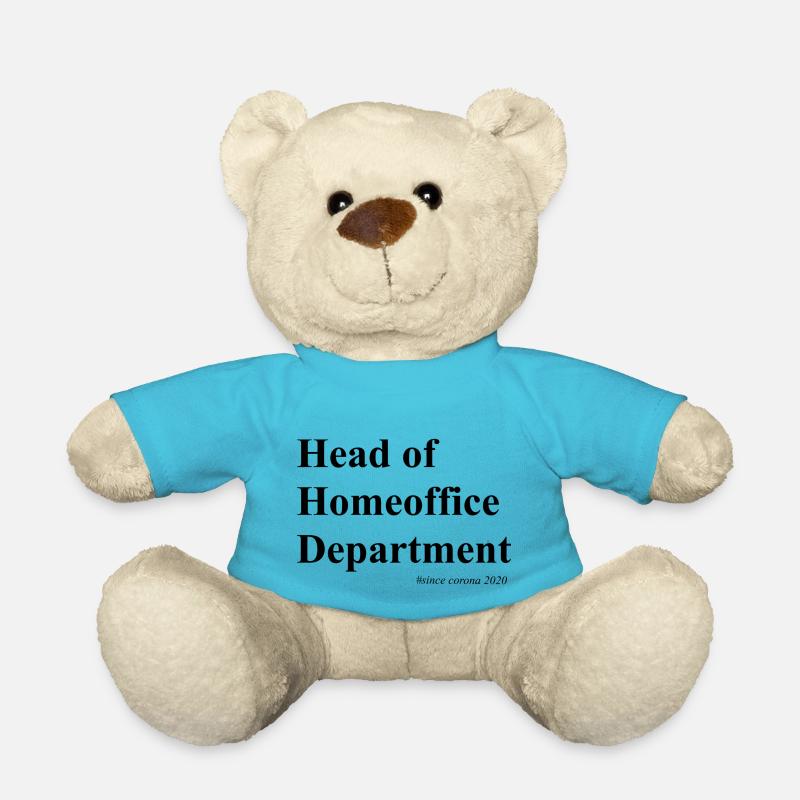 Homeoffice - Teddy - Atollblau
