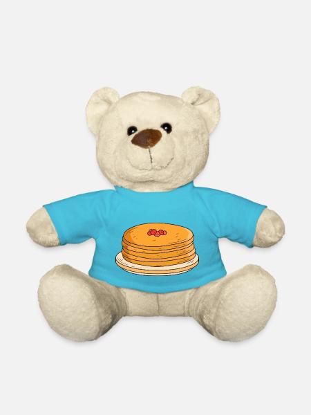 Crêpes - Nounours - bleu outremer