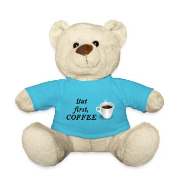 But first, COFFEE - Nounours - bleu outremer - Devant