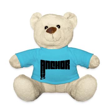 Text Anchor Crew - Teddy - Atollblau - Vorne