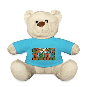 Groovy Mama Fête des mères Matching Family For Women - Nounours - bleu outremer - Devant