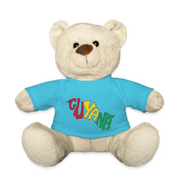 Guyana Guyane Française Département 973 Antilles - Nounours - bleu outremer - Devant