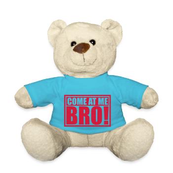 Viens à moi bro - Nounours - bleu outremer - Devant