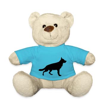 Dog Hund - Teddy Bear - atoll blue - Front