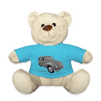 F9 Kombi IFA Pkw Zwickau DDR Oldtimer EMW 309 - Teddy Bear - atoll blue - Front