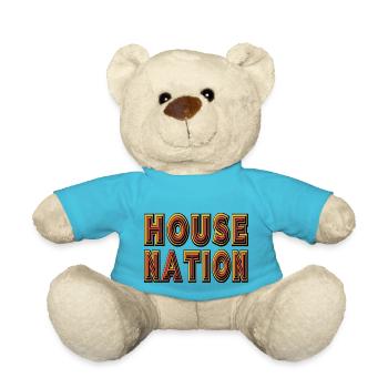 House Nation - Teddy Bear - atoll blue - Front