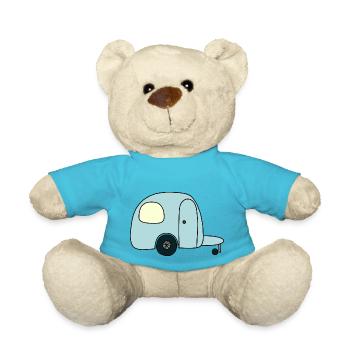 Camper - Teddy Bear - atoll blue - Front