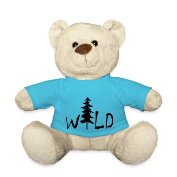 Montagnes, Grimpeurs, Nature, Aventure - Nounours - bleu outremer - Devant
