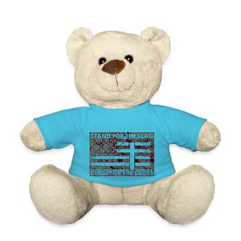 Armee Krieg Militär Uniform Truppe Soldat Tarnung - Teddy - Atollblau - Vorne