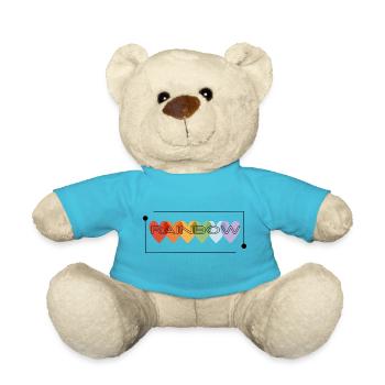 Arc-en-ciel - Nounours - bleu outremer - Devant