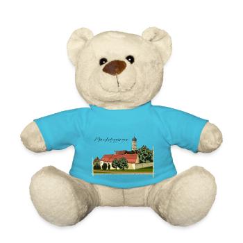 Mönchsdeggingen // Illustration - Teddy - Atollblau - Vorne