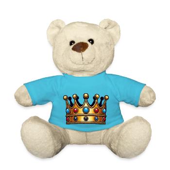 krone - Teddy - Atollblau - Vorne