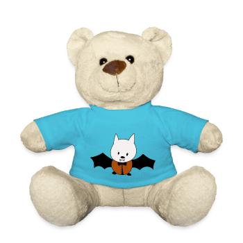 Mr. Bat – Der Gentle-Vampir - Teddy - Atollblau - Vorne