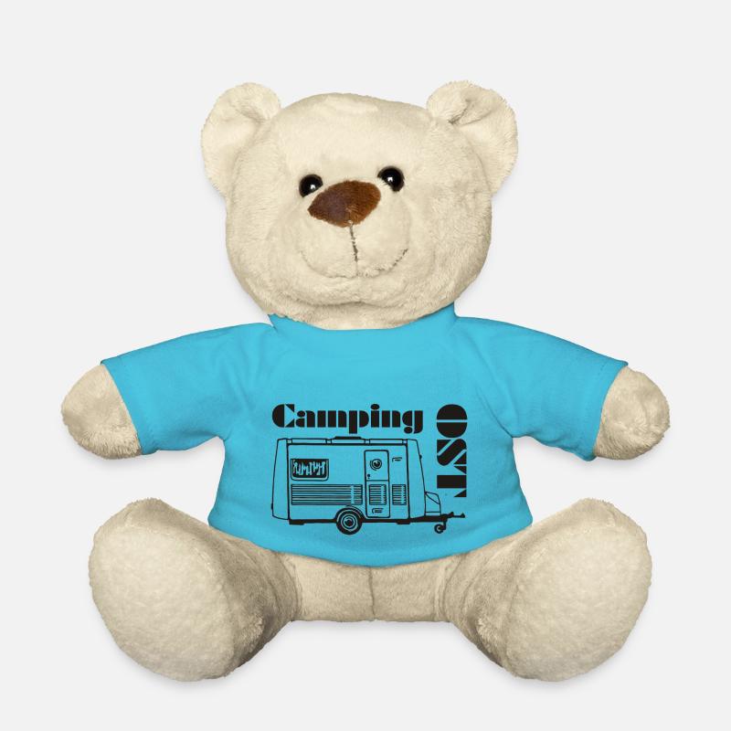 DDR Wohnwagen Intercamp - Teddy - Atollblau