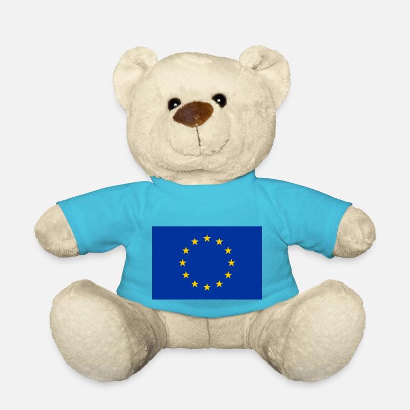 Europa Wappen - Teddy - Atollblau