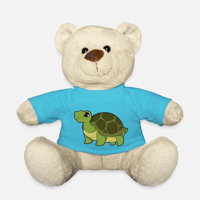 Schildkröte - Teddy - Atollblau