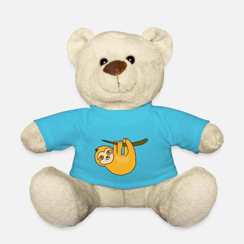 Faultier - Teddy - Atollblau