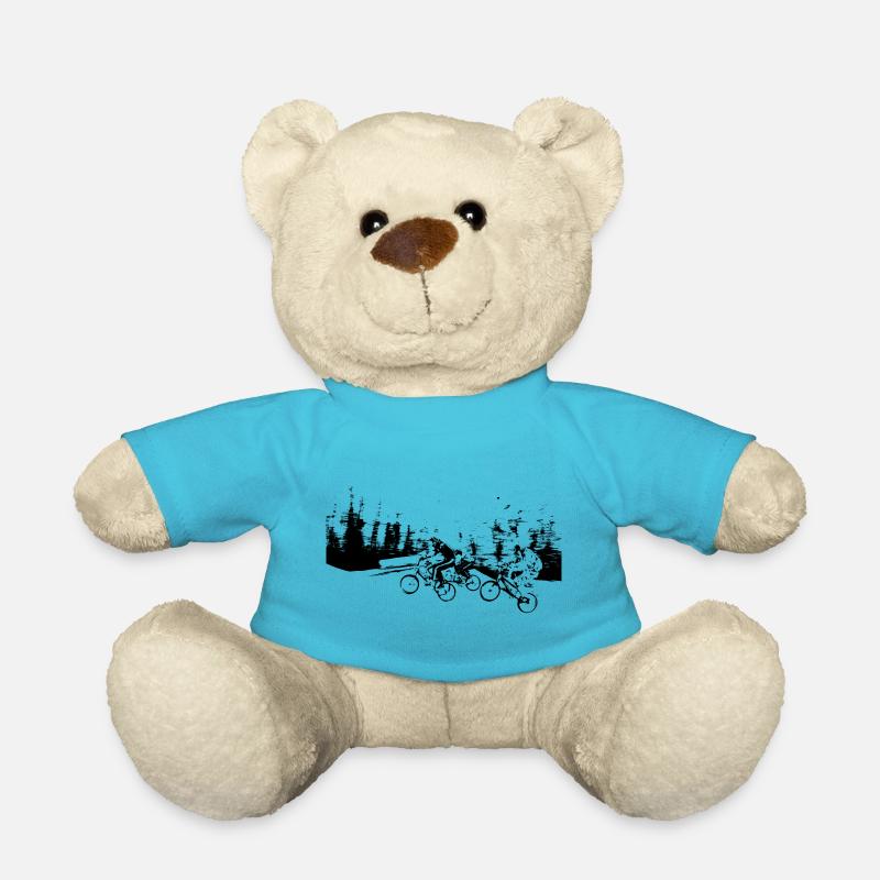 bmx racer - Teddy - Atollblau
