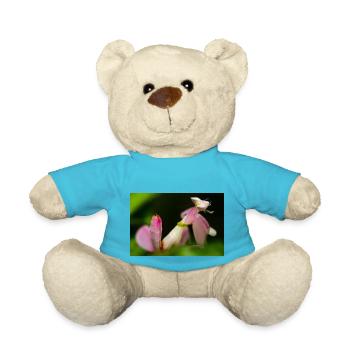Pink Hymenopus coronatus nymphe - Teddy Bear - atoll blue - Front