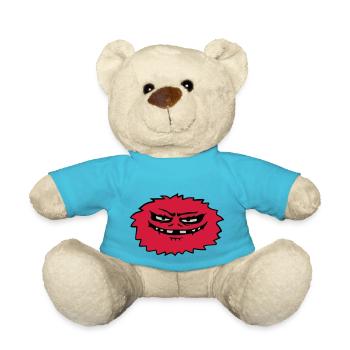 Bande dessinée Hairy Evil Monster - Nounours - bleu outremer - Devant