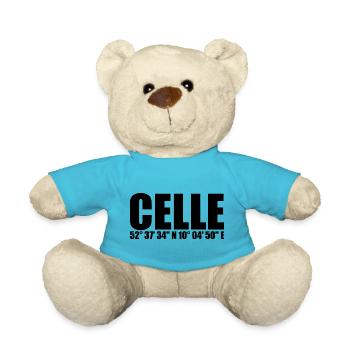 Celle Koordinaten - Teddy - Atollblau - Vorne