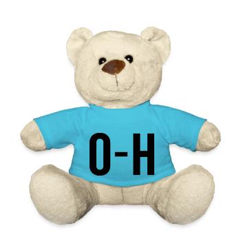 O-H - Teddy Bear - atoll blue - Front