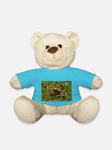 Prince grenouille comme dans un conte de fées - Nounours - bleu outremer