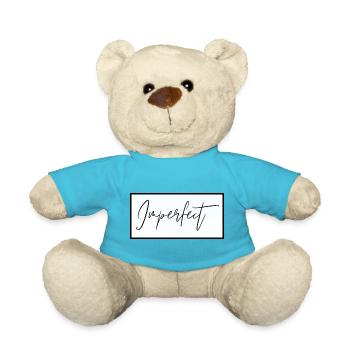 Perfectly Imperfect - Teddy Bear - atoll blue - Front