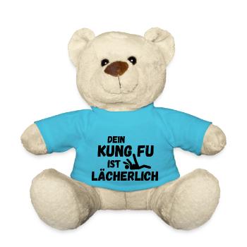 Dein Kung Fu ist lächerlich - Teddy - Atollblau - Vorne