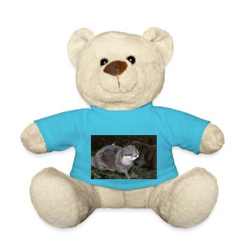 Asiatischer Kleinkrallenotter Zwergotter - Teddy - Atollblau - Vorne