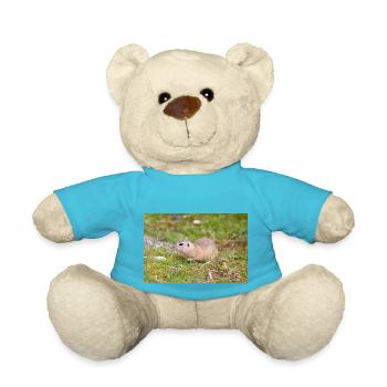 European ground squirrel also souslik Ziesel - Teddy Bear - atoll blue - Front