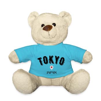Tokio Japan - Teddy - Atollblau - Vorne