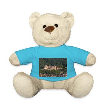 Heidelberger Schloss - Teddy - Atollblau - Vorne