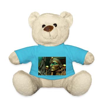 god by daniel costa 6 - Teddy Bear - atoll blue - Front