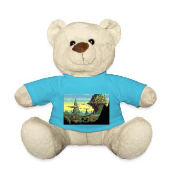Verzauberte Natur - Teddy - Atollblau - Vorne