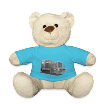 Diesellok V 15 Deutsche Reichsbahn DDR Oldtimer - Teddy - Atollblau - Vorne