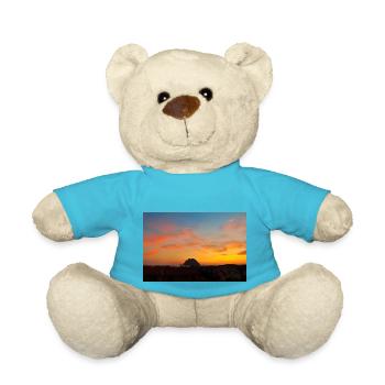 Captivating Sunsets: Beauty of Nature on Display - Teddy Bear - atoll blue - Front
