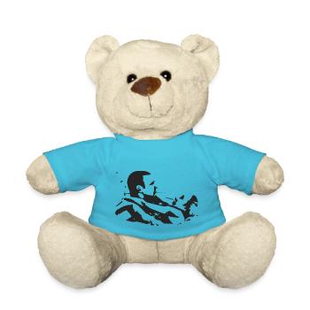 Synchronschwimmen - Teddy - Atollblau - Vorne