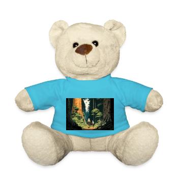 Interstelar dans les bois - Nounours - bleu outremer - Devant