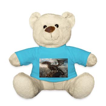 Dragon 1 - Teddy Bear - atoll blue - Front