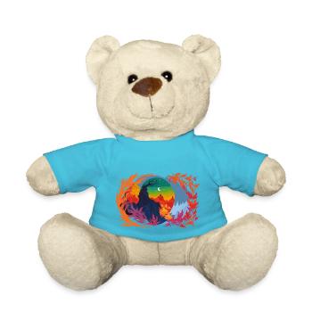 Gefallene Nacht - Teddy - Atollblau - Vorne