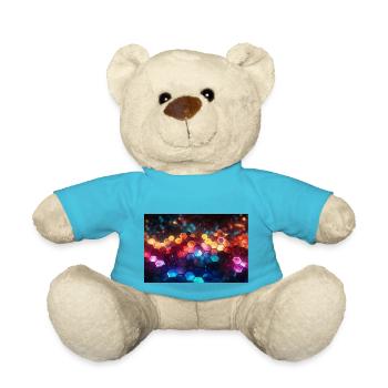surreal epic fractal hexagons 1 - Teddy - Atollblau - Vorne