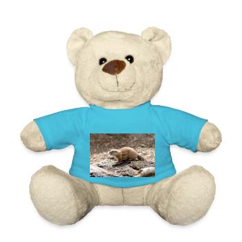 African ground squirrels Borstenhörnchen Xerus - Teddy Bear - atoll blue - Front