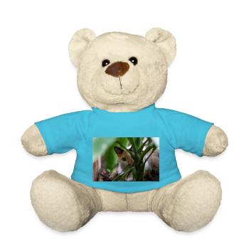 le chat au doux regard - Nounours - bleu outremer - Devant